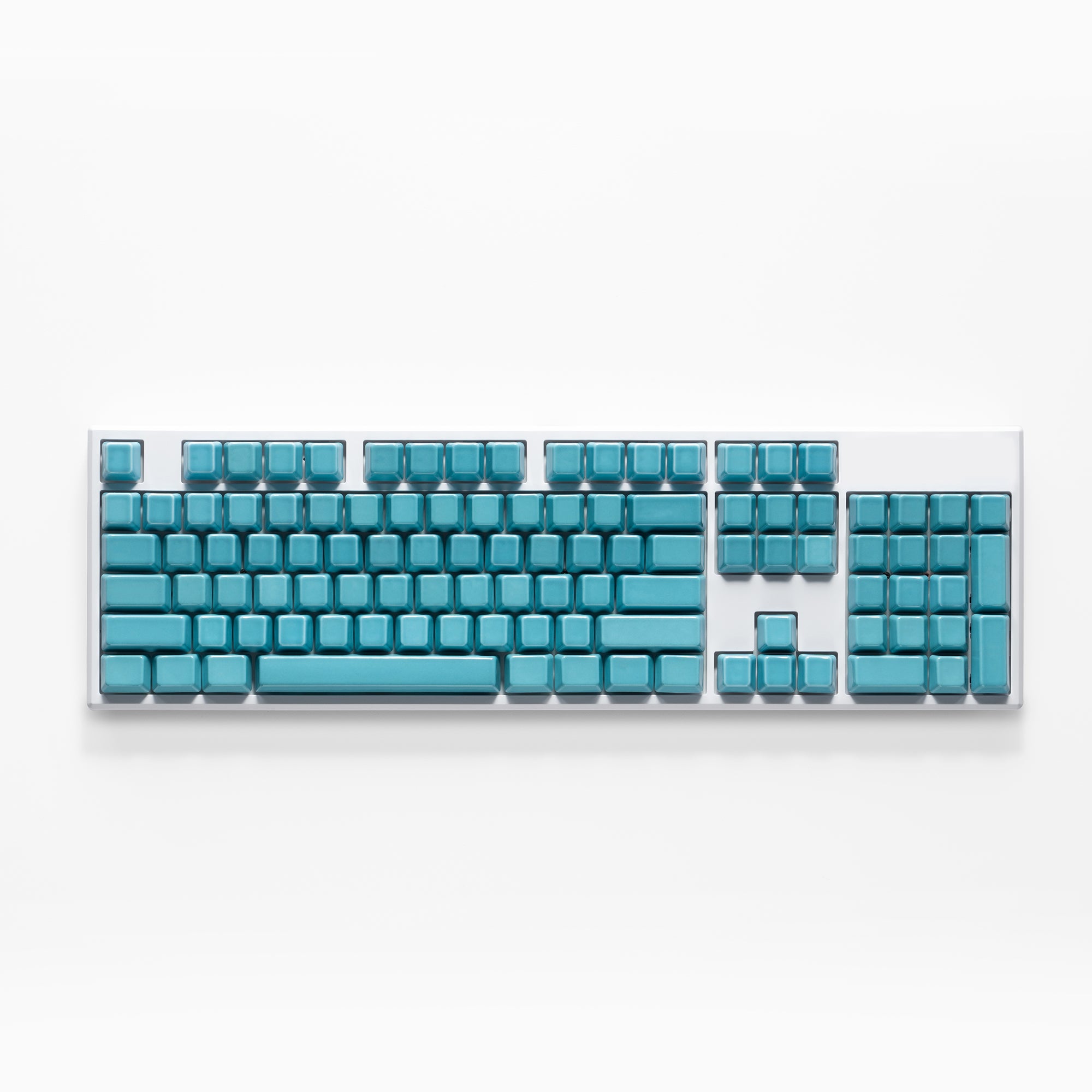 Cerakey Ceramic Keycap Full Set V2 - Canal Blue| Durable & Smooth