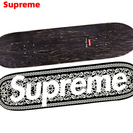 楽天市場】【Supreme Celtic Knot Skateboard Black シュプリーム
