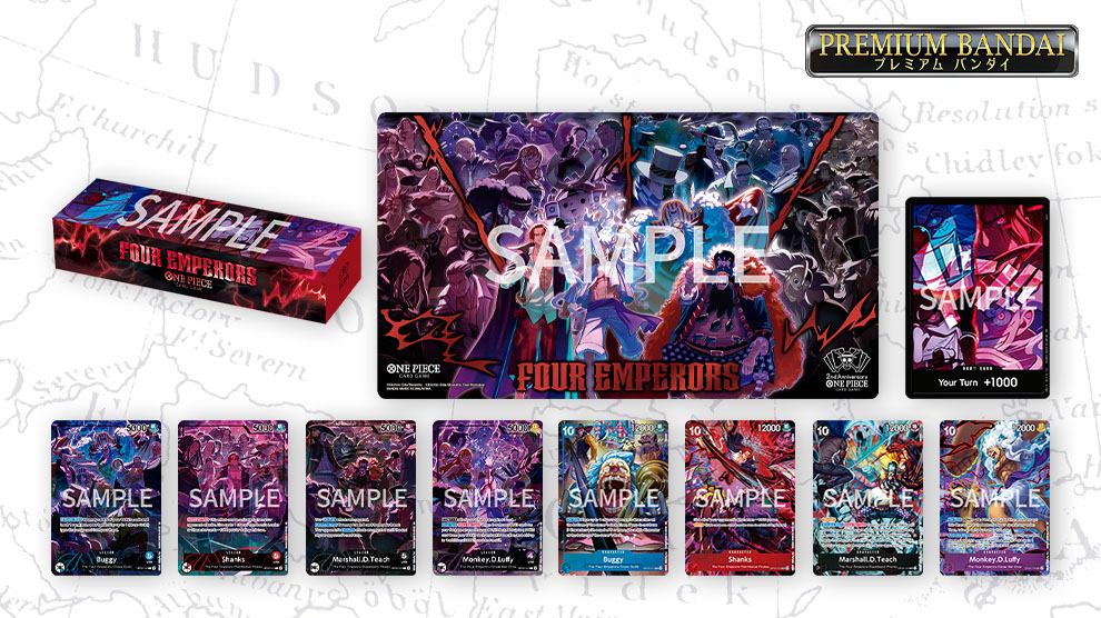 PREMIUM BANDAI ONE PIECE カードゲーム English 2nd ANNIVERSARY SET