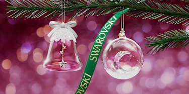 クリスタルハンギングオーナメントとデコレーション｜スワロフスキー