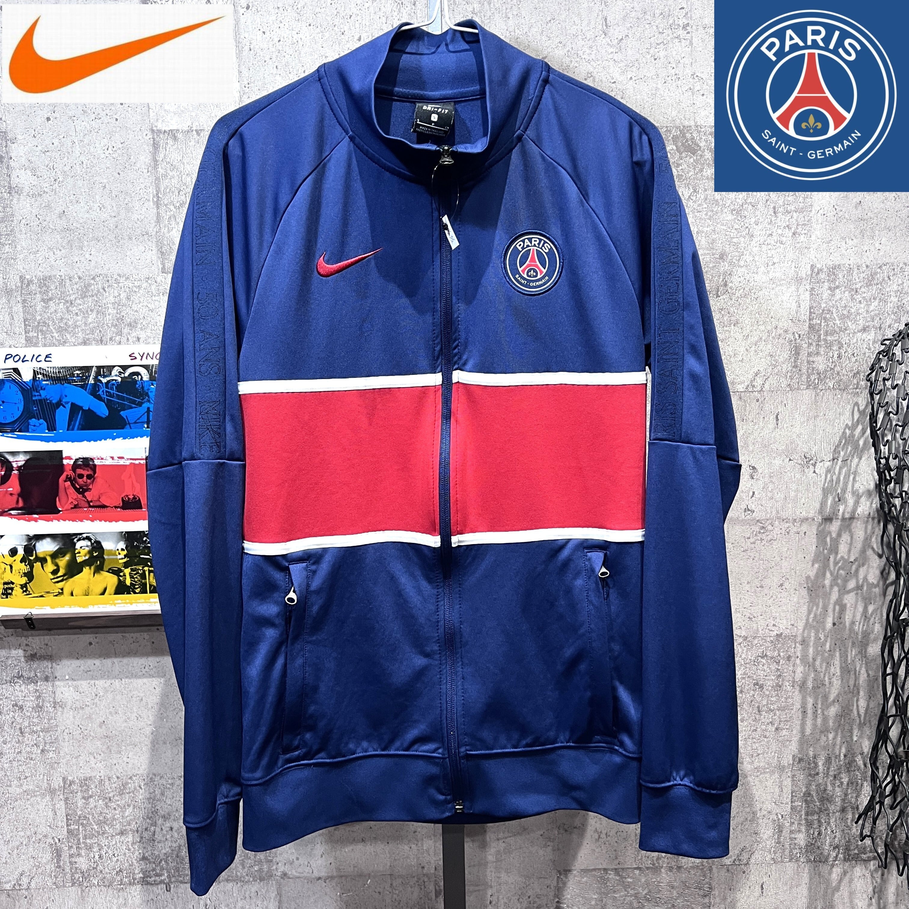美品 ナイキ PSG 20/21 アンセム トラックジャケット S パリ