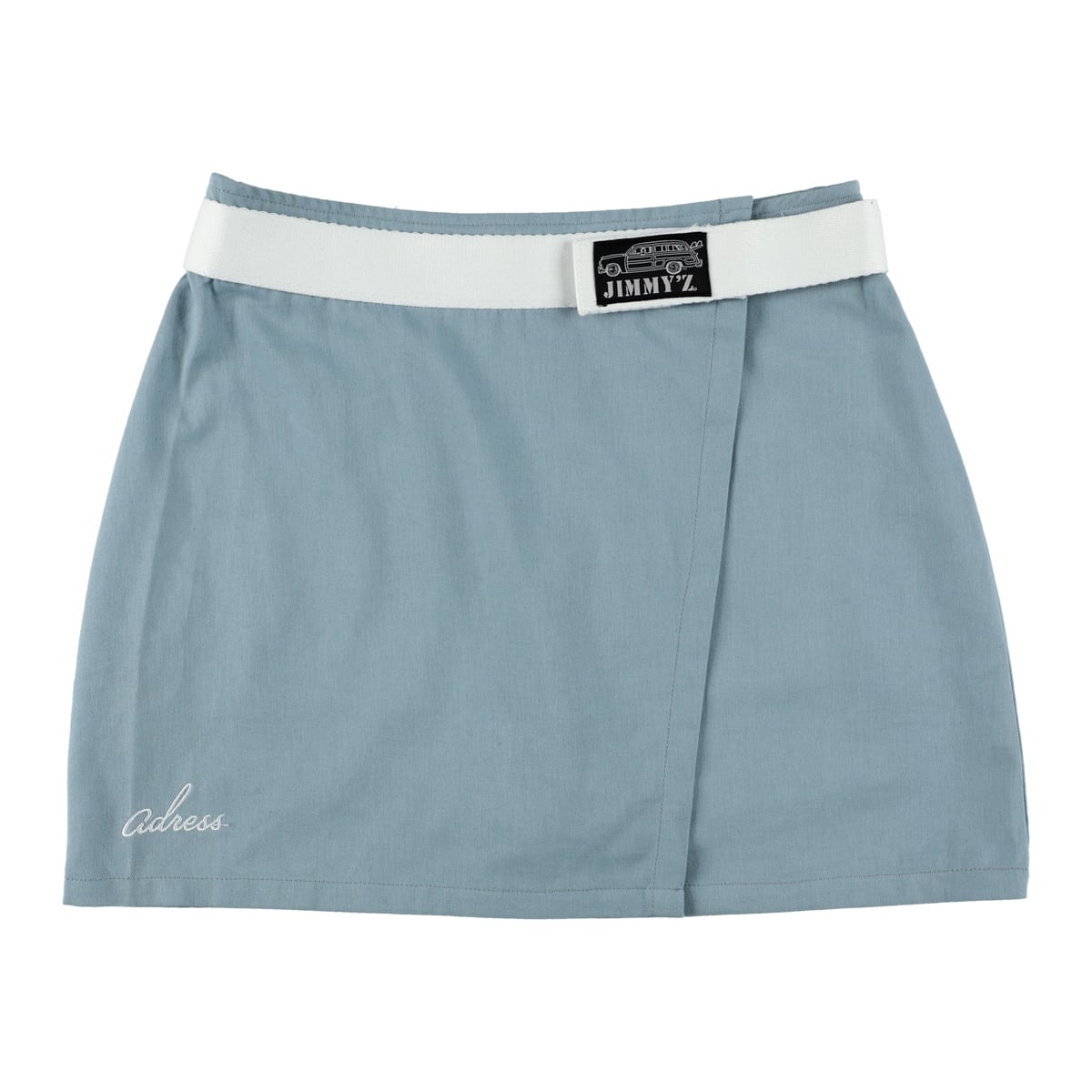 JIMMY'Z COLLAB SKIRT LIGHT BLUE | adress_co