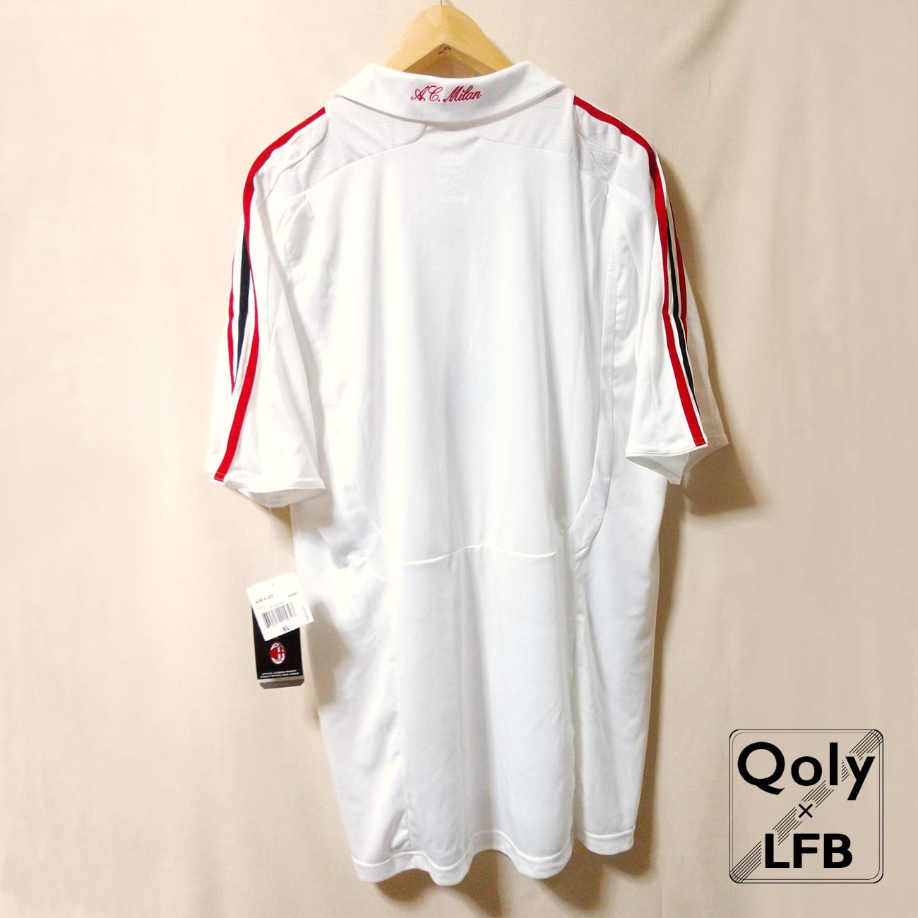 ACミラン 2007-08 adidas アウェイ半袖 ユニフォーム FCWCチャンピオン