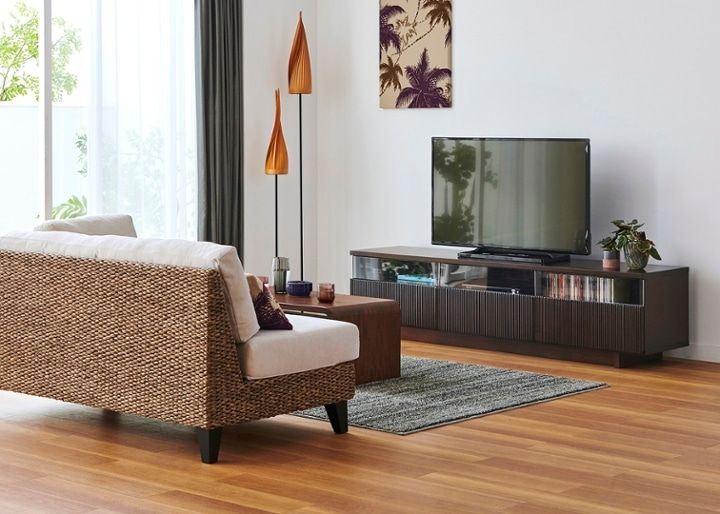 ラン・コンパクトソファ 2P片アーム (ヒヤシンス)・2人掛け～狭い