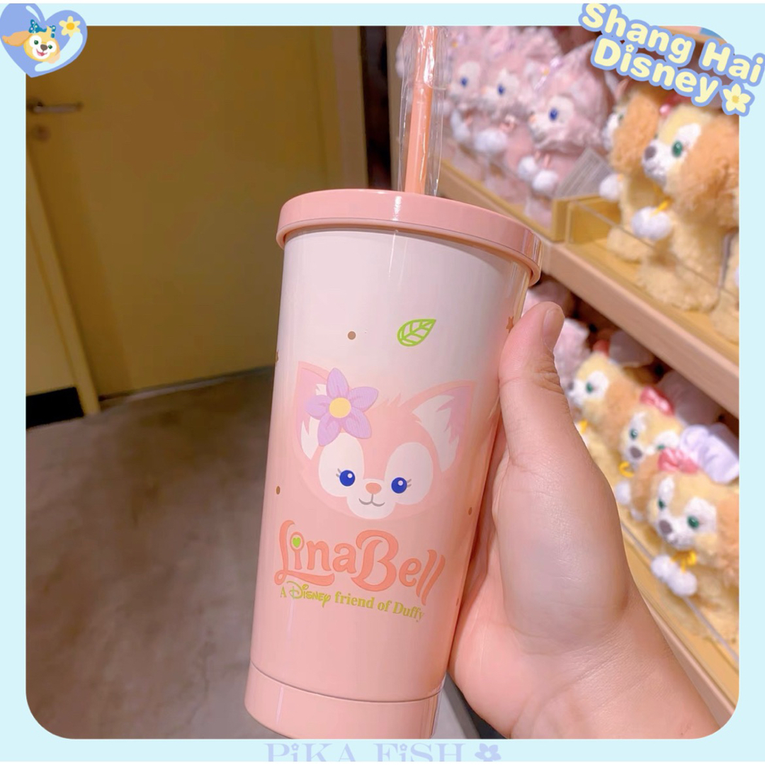 Disney - 【最新☆正規品】リーナベル ステンレスボトル ストロー付