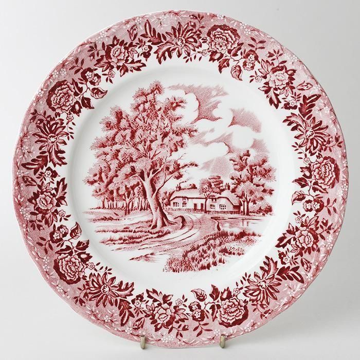 ビンテージ ケーキプレート 2枚セット W.H. GRINDLEY グリンドレー社