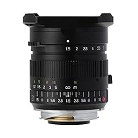 Amazon | TTArtisan 21mm f/1.5 ASPH Mマウント ライカM ブラック
