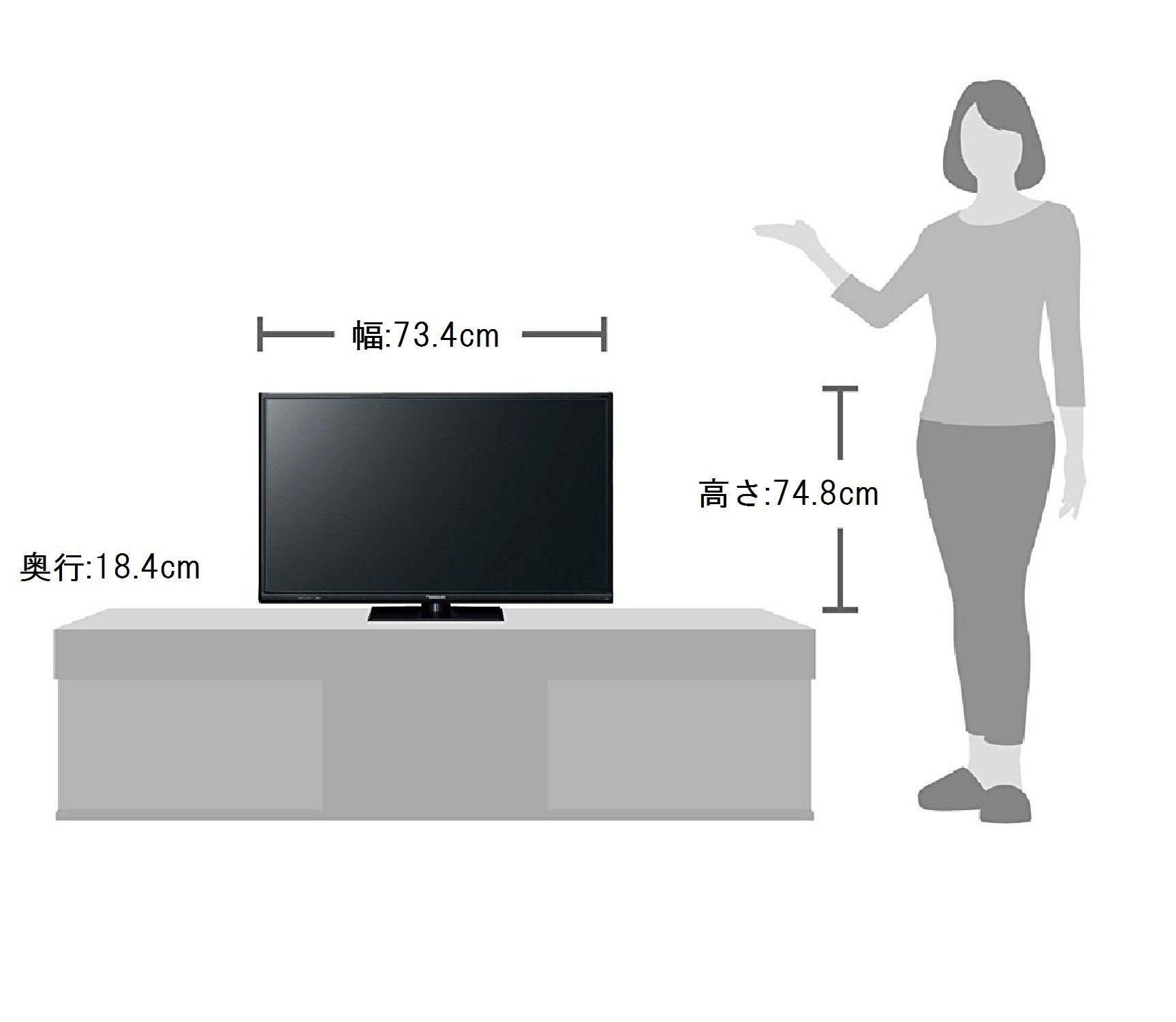 Amazon | パナソニック 32V型 液晶テレビ ビエラ TH-32D305
