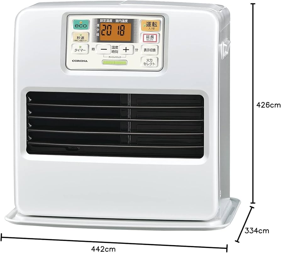Amazon | コロナ CORONA 石油ファンヒーター 10畳 FH-ST3621BY-W