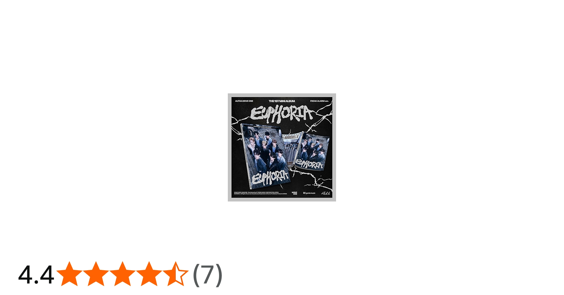Amazon.co.jp: ALPHA DRIVE ONE EUPHORIA 1st Mini Album アルバム