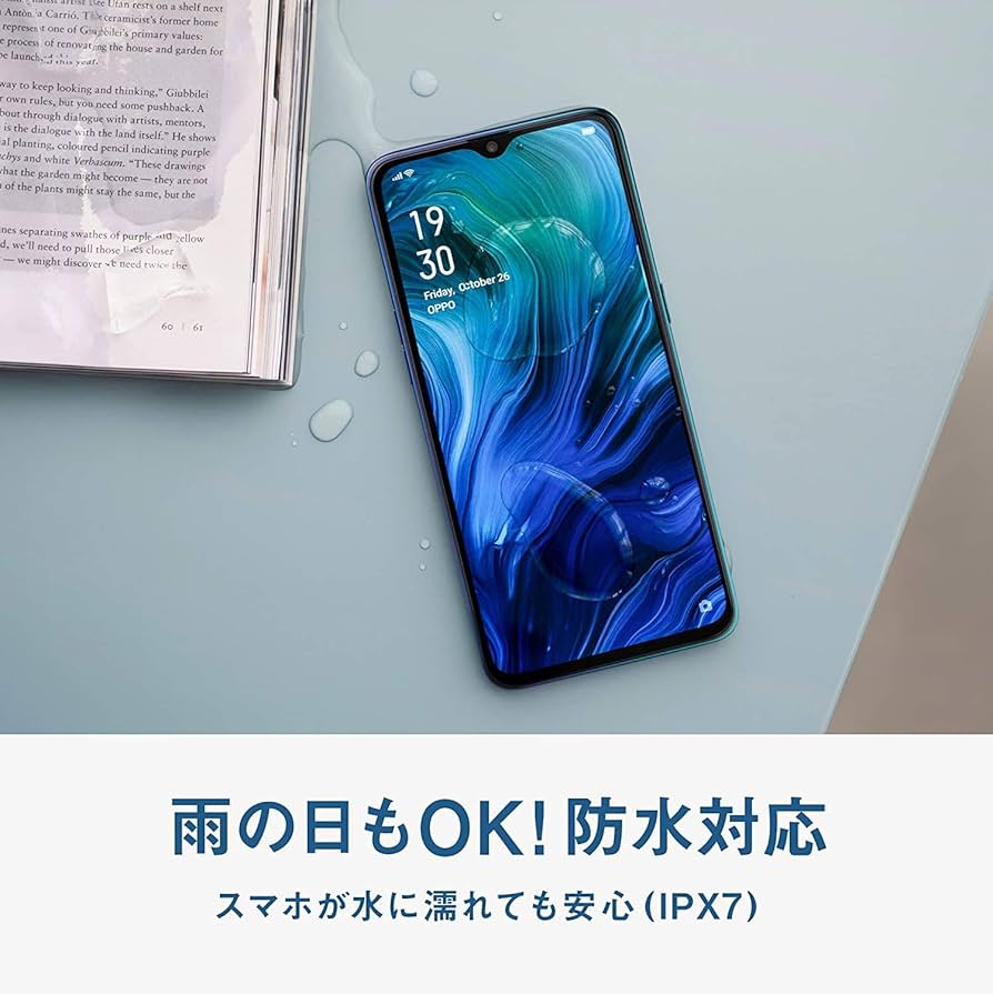 Amazon | OPPO Reno A 128GB ブラック | Reno | スマートフォン本体