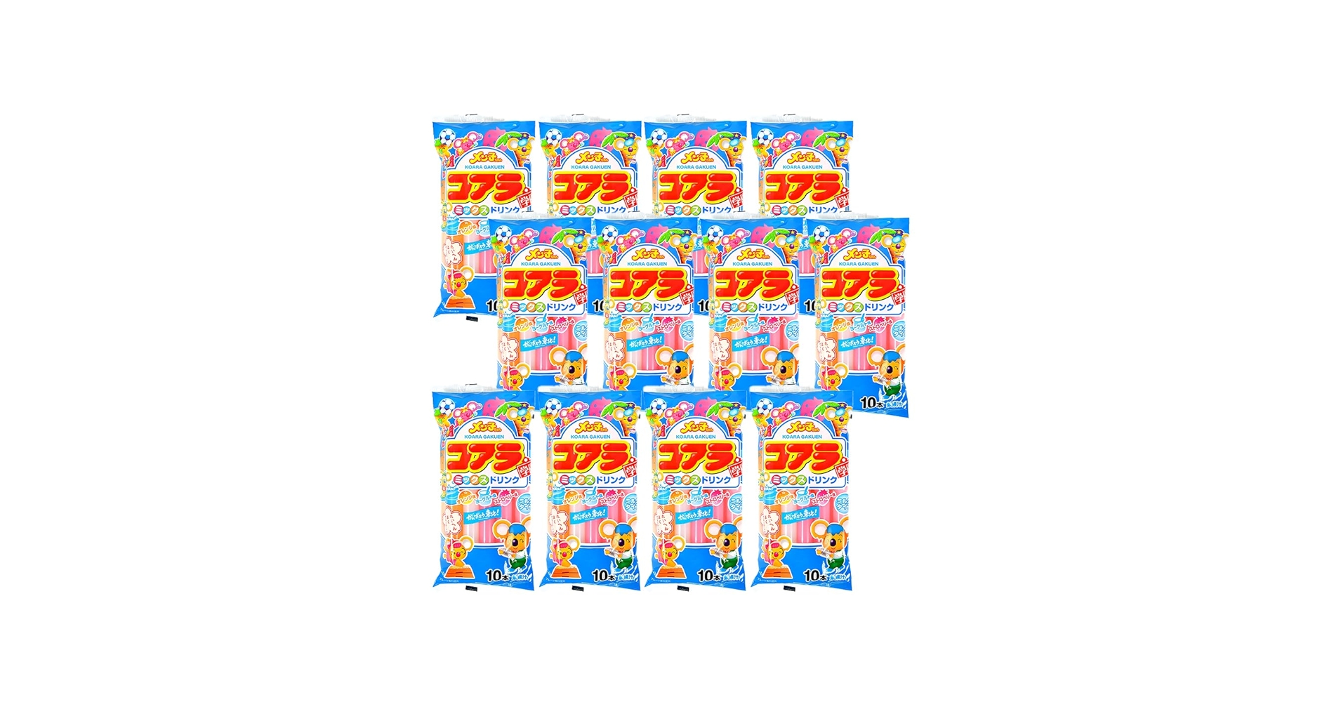 Amazon.co.jp: 【 120本 セット 】 コアラ学園 ミックスドリンク 10本
