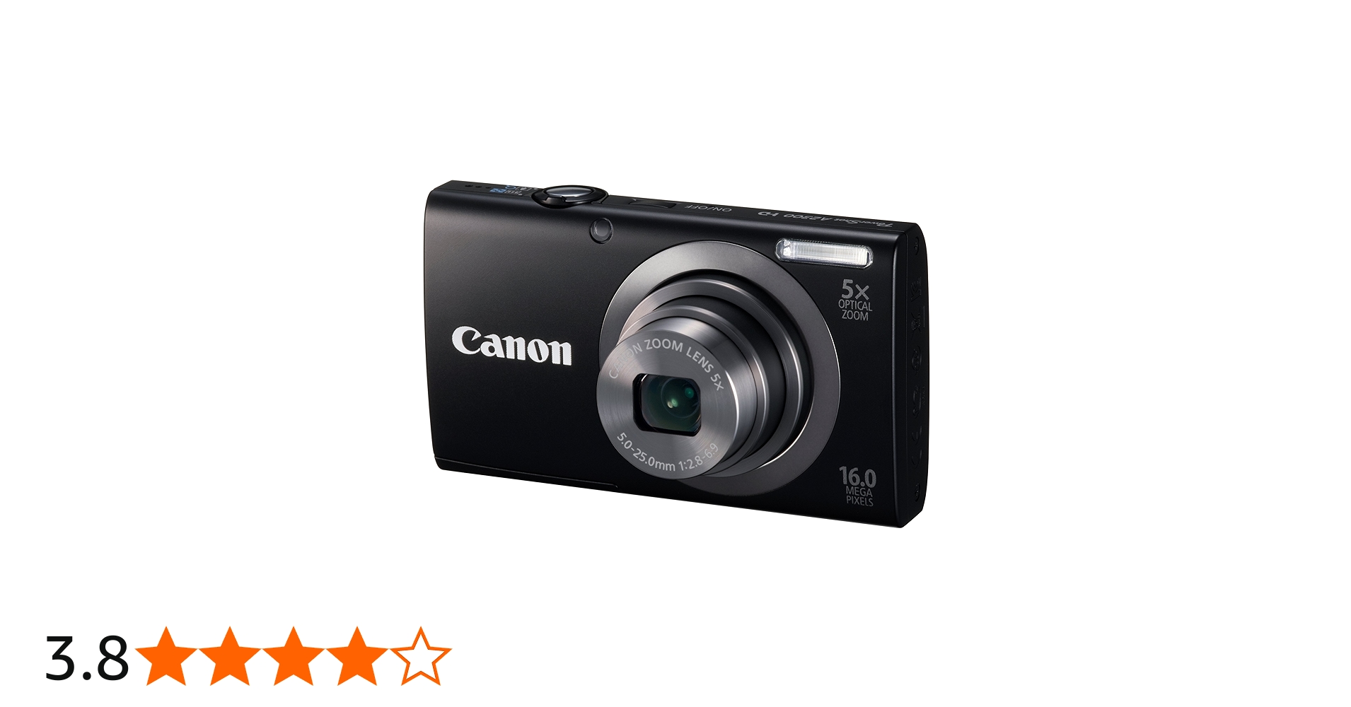 Amazon.co.jp: Canon デジタルカメラ PowerShot A2300 ブラック 光学5