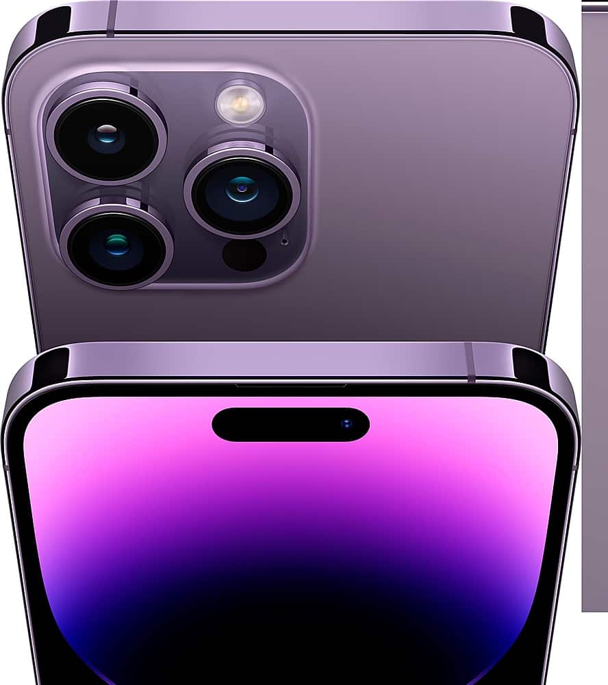 iPhone 14 Pro MAX 256GB ディープ・パープル 箱付き Amazon.com