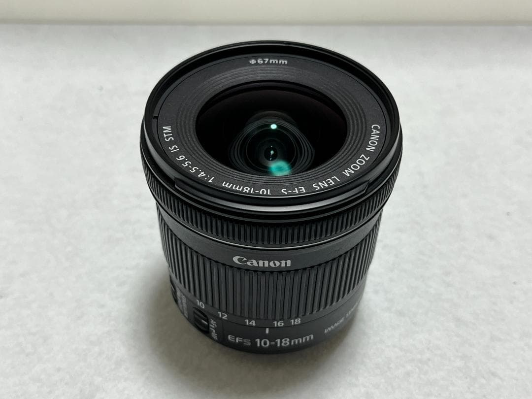 【美品】Canon EFS 10-18mm F4.5-5.6 IS STM