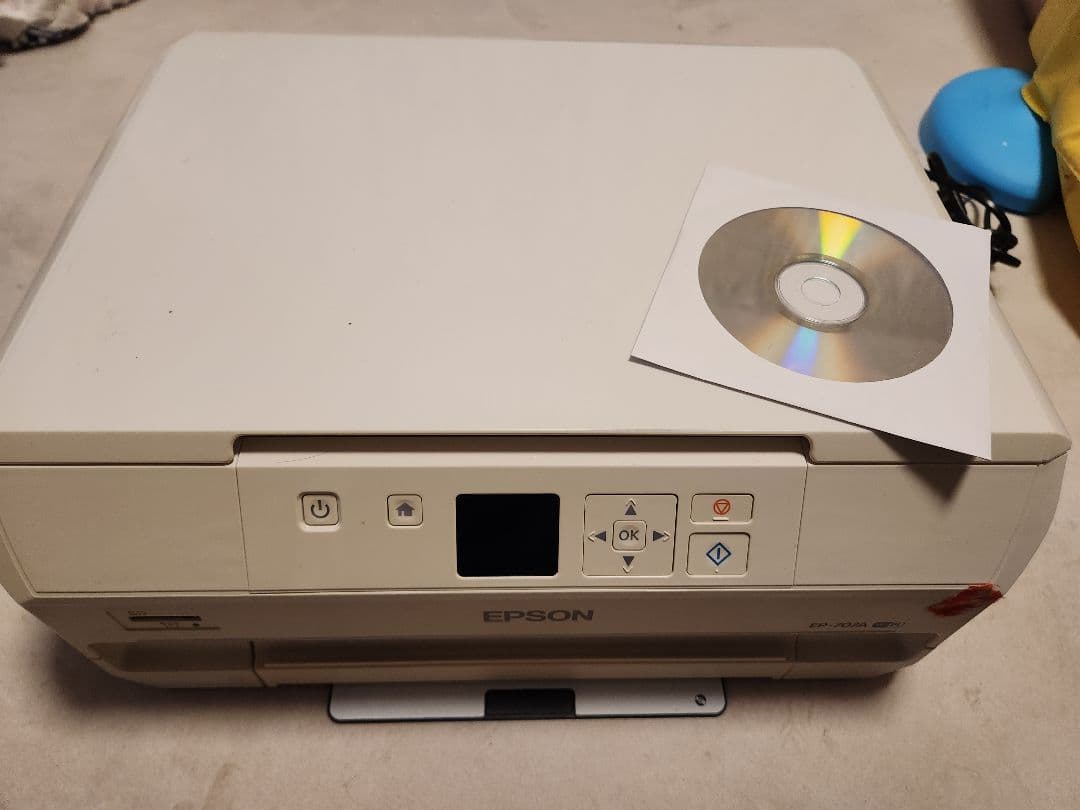 EPSON EP-707A プリンター　ジャンク品 EPSON EP-707A Wi-Fi インクジェットプリンタージャンク品要修理