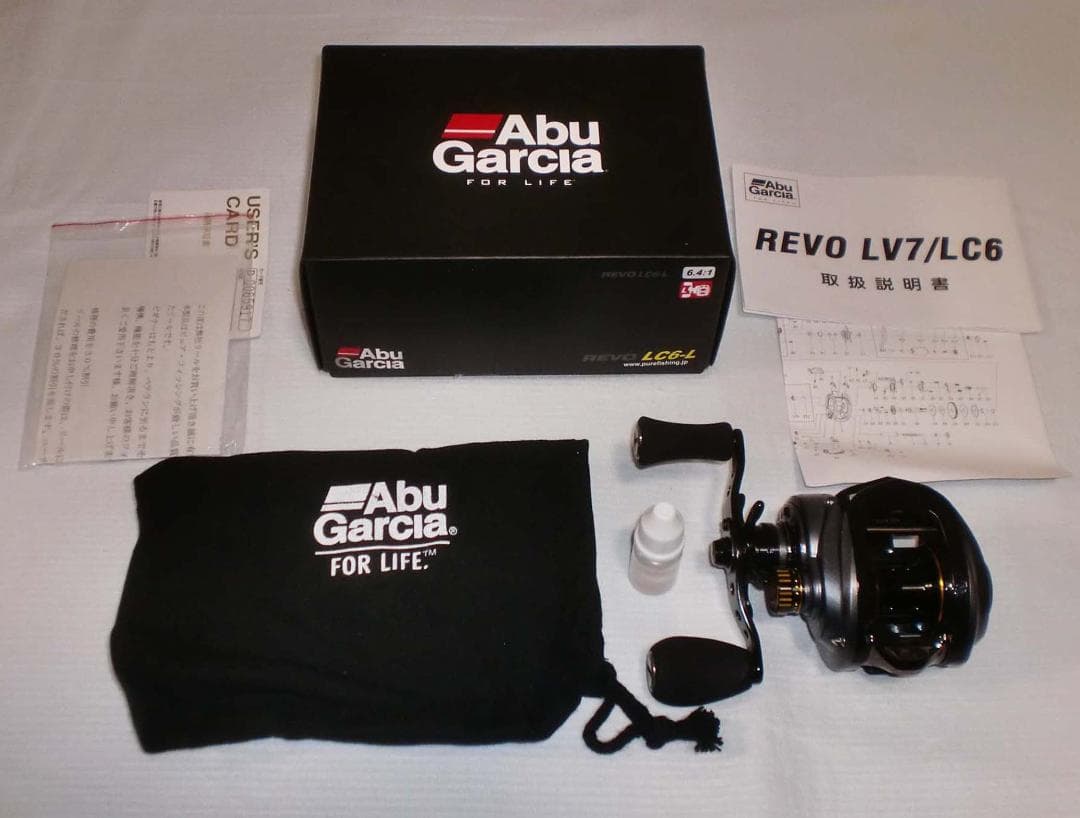 アブガルシア　レボ　エルシーシックス－Ｌ（Revo　LC6-L）【左巻き】　新品 Revo LC6（レボ エルシーシックス）｜AbuGarcia｜釣具の総合メーカー