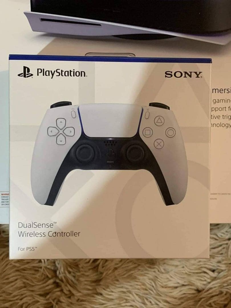 PS5 DualSenseワイヤレスコントローラ PS5】 ワイヤレスコントローラー(DualSense(R)) ホワイト | ノジマ