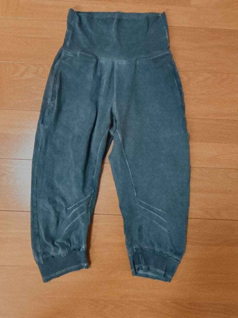 サルセーション パンツ　ダークグリーン　Lサイズ　⑩ 全7サイズ×7色展開！】トップマルチヘリンボン パンツ（フルレングス