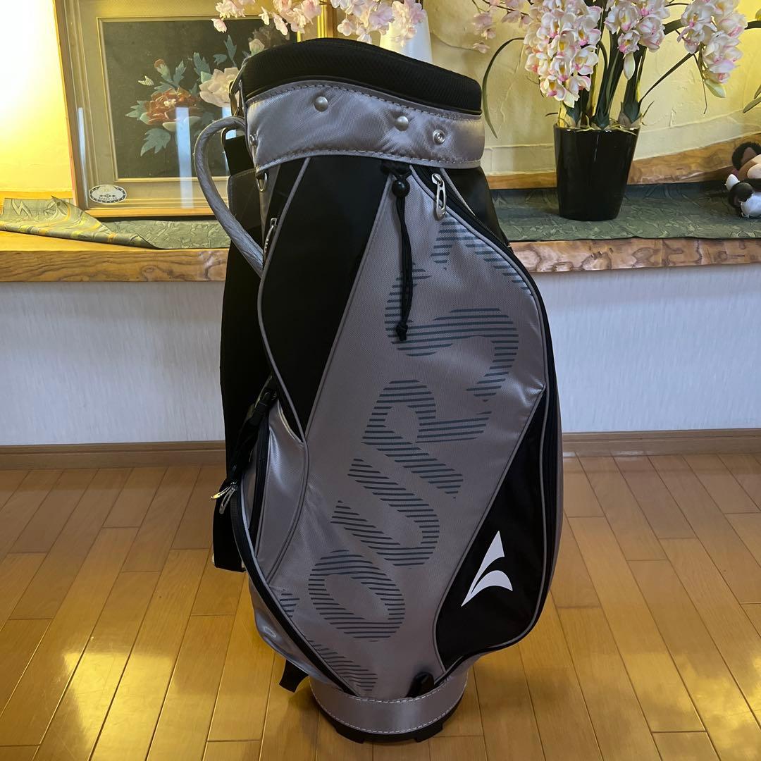 TOUR STAGE キャディバッグ シルバー/ブラック Amazon | BRIDGESTONE(ブリヂストン)キャディバッグ TOURSTAGE CBTV26