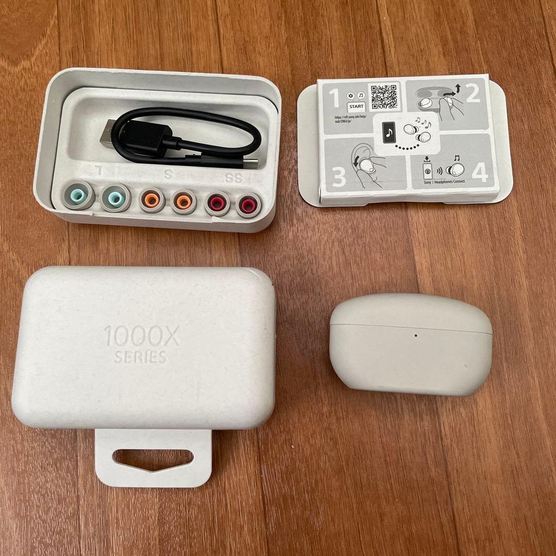 SONY WF-1000XM5 シルバー SONY ワイヤレスノイズキャンセリングステレオヘッドセット WF-1000XM5