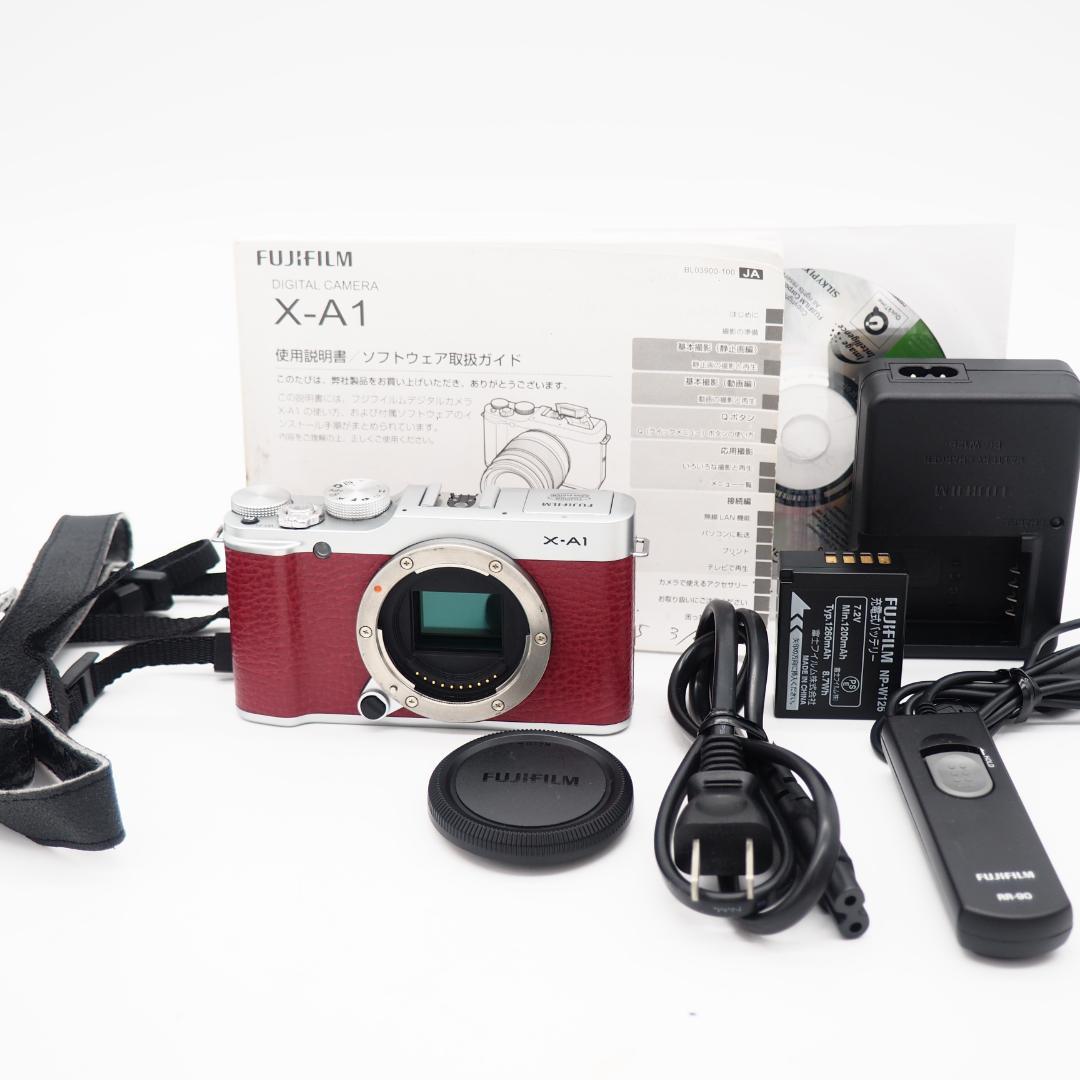 FUJIFILM X-A1 ボディ レッド フジフィルム 10年前のミラーレス一眼を買ったワケ（FUJI FILM X-A1購入の記録
