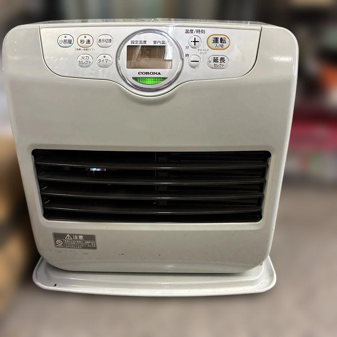 CORONA 21年　石油ファンヒーター FH-G3621BY ホワイト　整番Q CORONA/コロナ 石油ファンヒーター FH-G3621BY-W シェルホワイト 木造