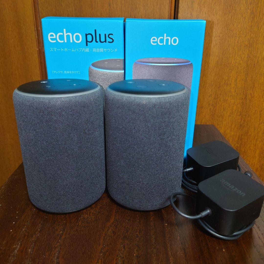 Amazon 「Echo Plus 第2世代」「Echo 第3世代」 2台セット Amazon Echo Plus 2台でステレオ再生環境にしてみた - 元RX-7乗りの