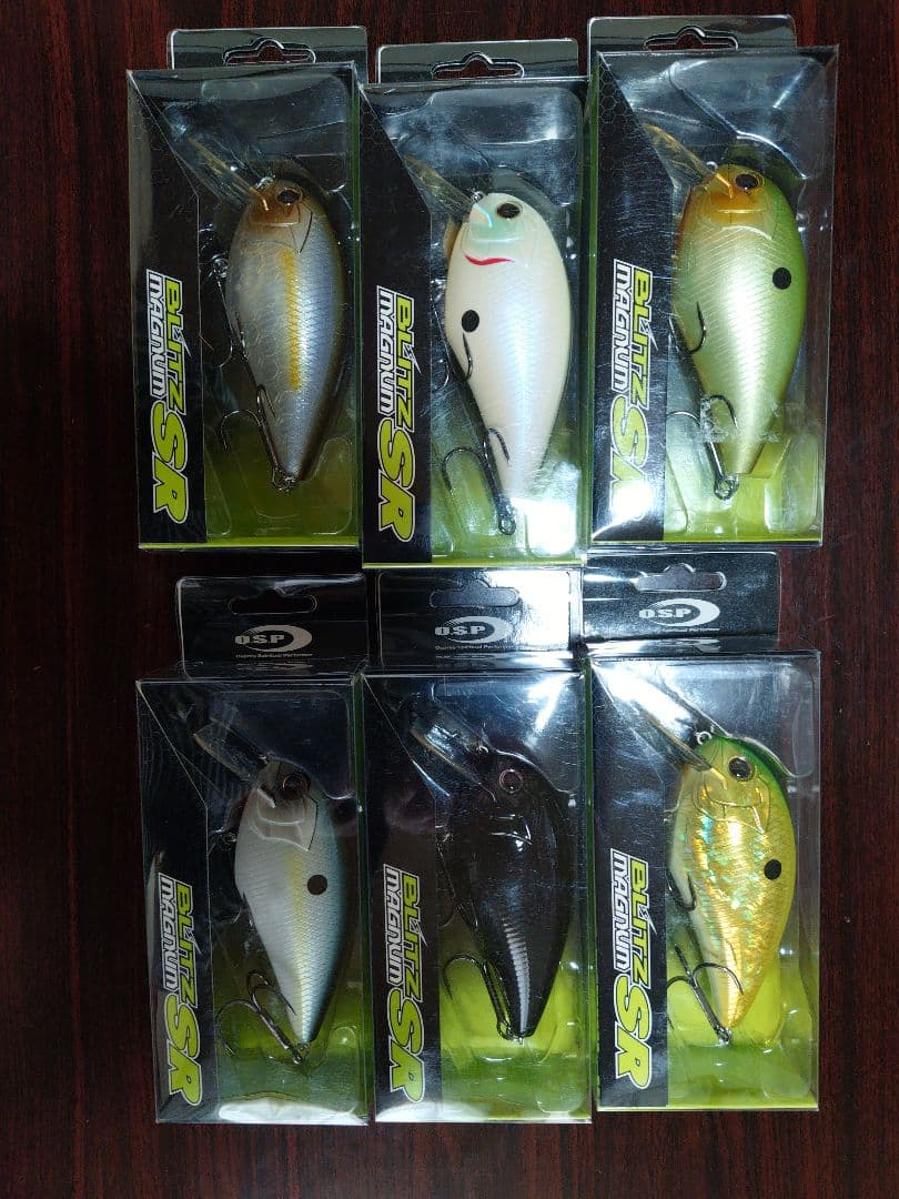 ブリッツマグナム　SR 6個セット LURE SHOP SUBMARINE / O.S.P ブリッツマグナムSR