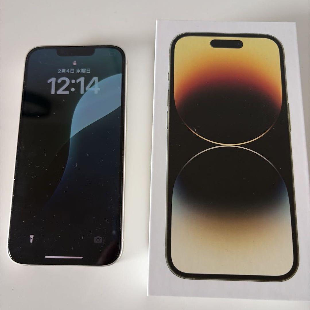 Apple iPhone14 128GB スターライト 本体 iPhone 14 128GB - スターライト（SIMフリー）[整備済製品] - Apple