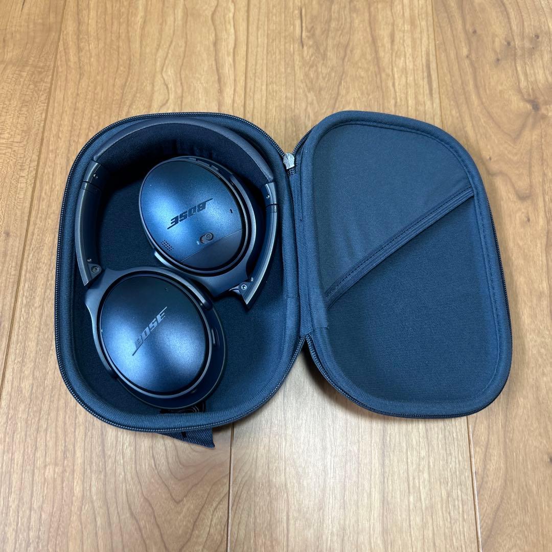 Bose QuietComfort35IIノイズキャンセリングワイヤスヘッドホン BOSE ブルートゥースヘッドホン ［ノイズキャンセリング対応］ Black
