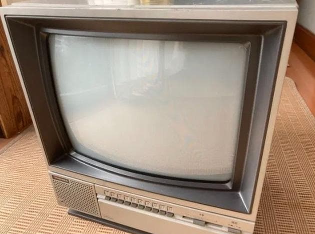 1982製、東芝カラーテレビ 形名14W73 アンティーク レトロ - メルカリ