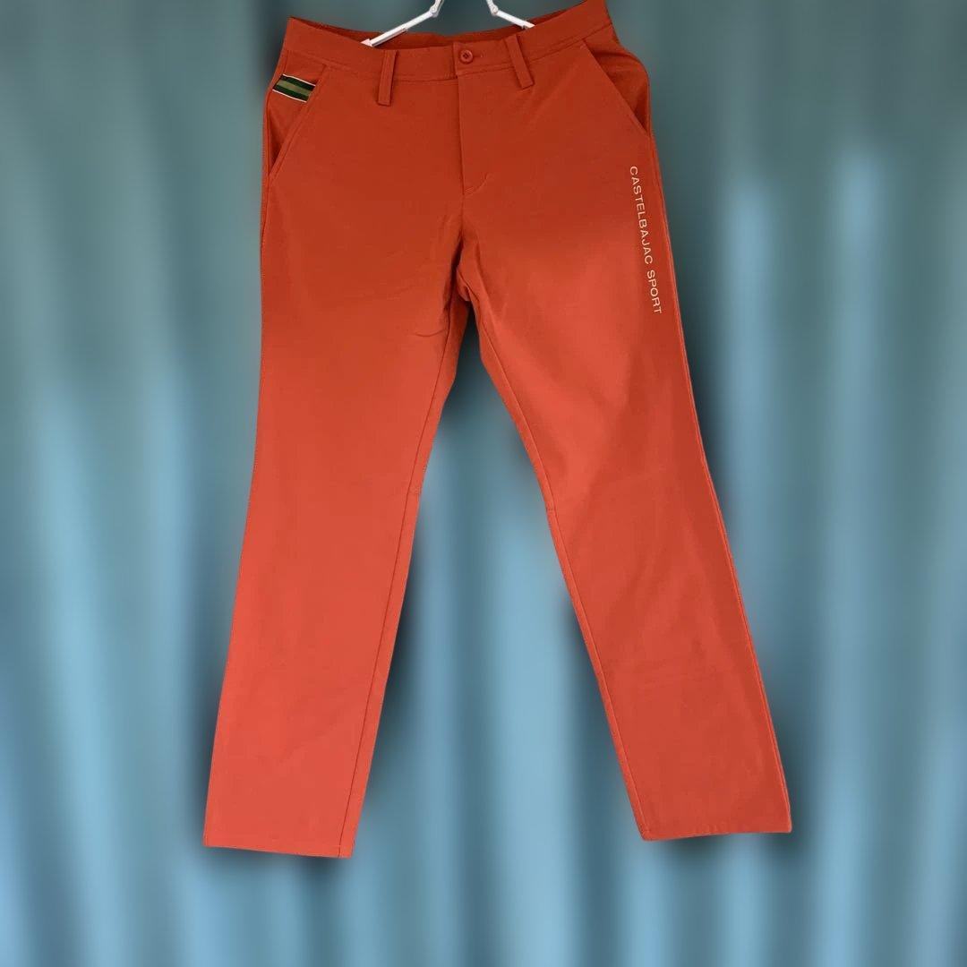 CASTELBAJAC SPORT オレンジパンツ　ウエスト82cm股下90cm Men's R25 Race Pant • Castle X