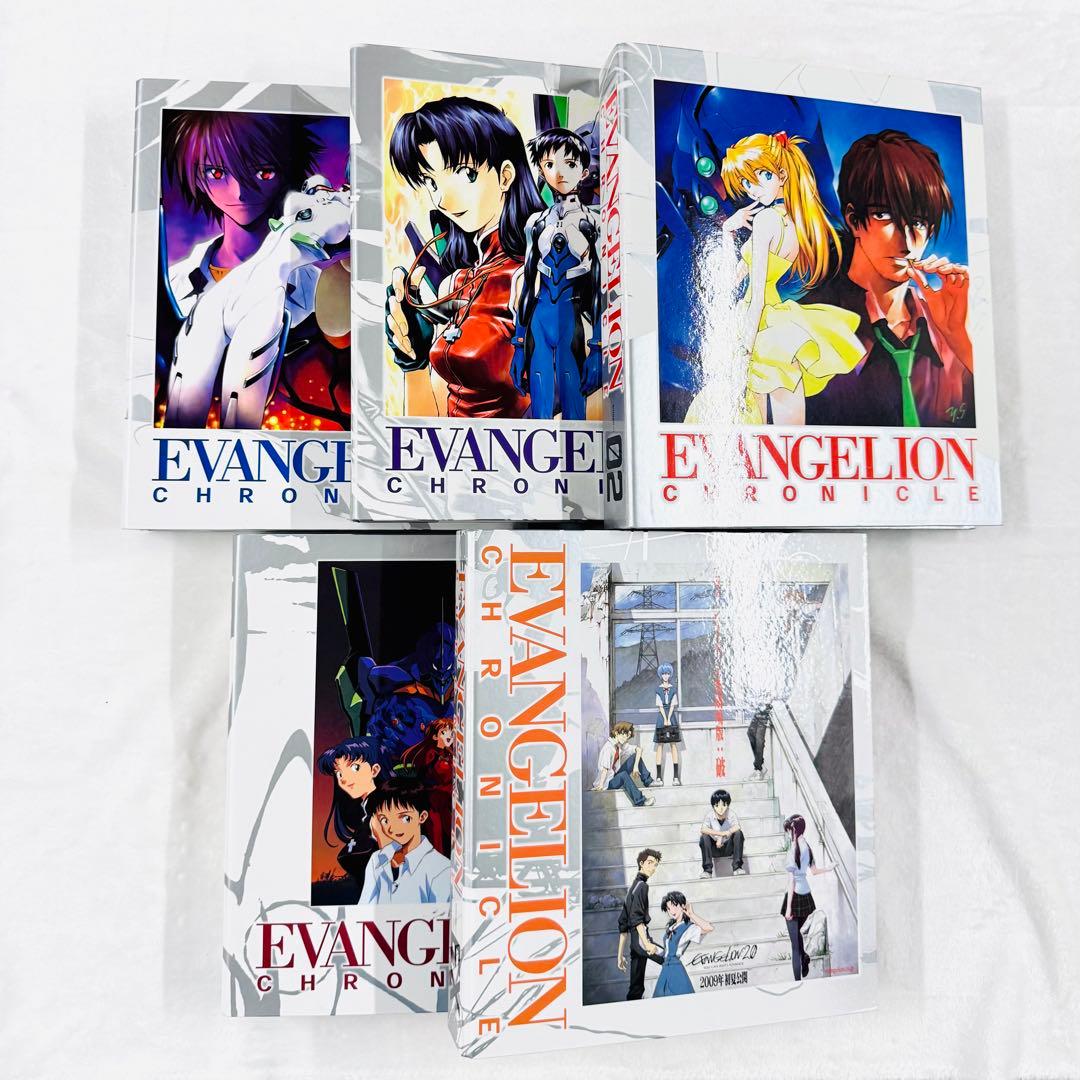 デアゴスティーニ エヴァンゲリオン クロニクル 全巻 表紙 全6冊 コンプリート】エヴァンゲリオンクロニクル 新訂版 全50号 特製