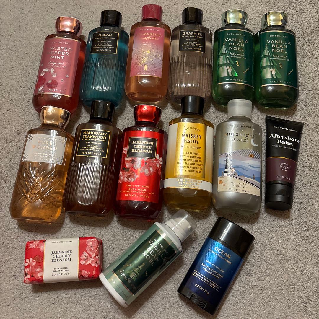 Bath&Body works Body wash等　バラ売り可 楽天市場】バス&ボディワークス ローズ トラベルサイズ ボディ