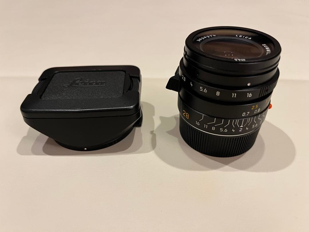 Leica summicron M 28mm f/2 ASPH +α ライカ、「ズミクロンM f2/28mm ASPH.」を刷新。近接対応・組み込み式