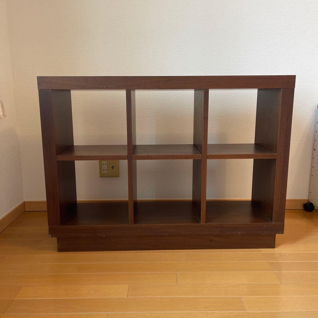 木製オープンシェルフ ダークブラウン 6棚　大塚家具 楽天市場】らくらく組立 文庫本棚 W600 D295 H1800 らくらく組立
