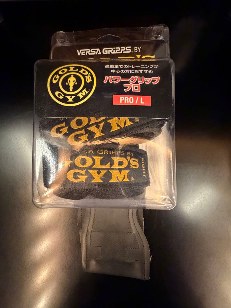 ゴールドジムパワーグリッププロ　Lサイズ パワーグリッププロ 正規品 GOLD'S GYM_G ゴードジムギア ゴールドジム
