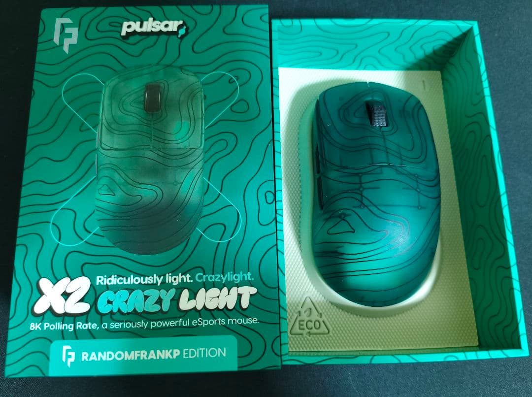 マウス・トラックボール Pulsar X2 CrazyLight RandomFrankP RandomFrankP Edition] X2 CrazyLight Mini Gaming Mouse – Pulsar