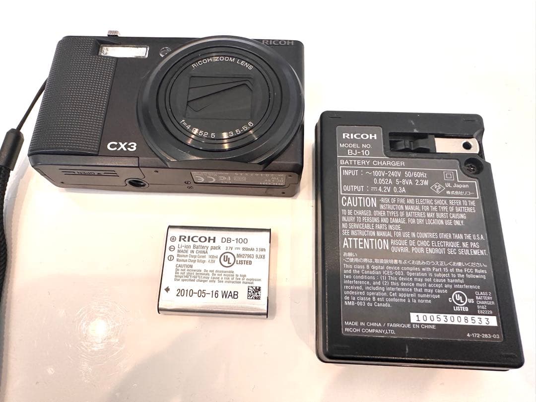 RICOH CX3 コンパクトデジタルカメラ ブラック リコー、裏面照射CMOSを採用したデジカメ「CX3」 - 価格.com