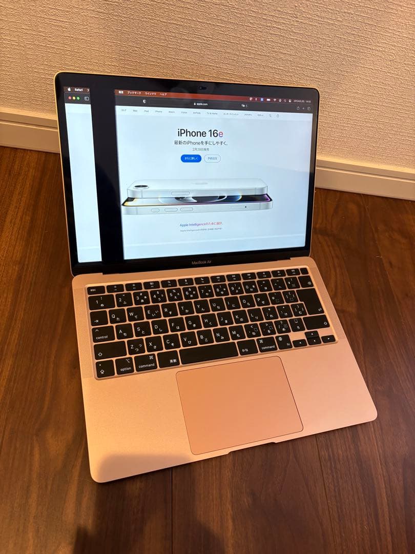 液晶ジャンク M1 MacBookAir2020 500GB メモリ16GBジャンク MacBook
