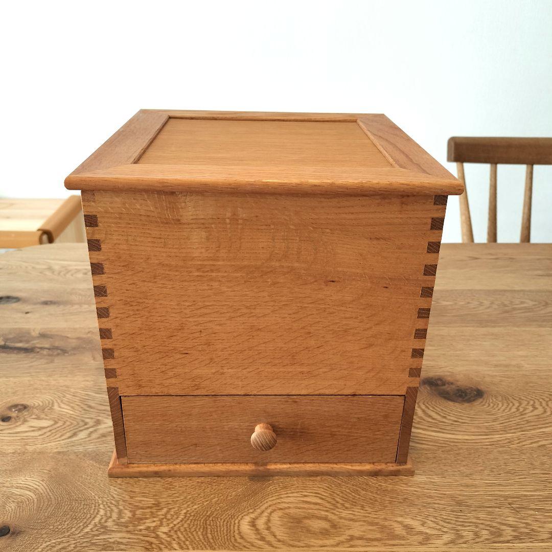 倉敷意匠　キナル別注　ならの化粧ボックス　メイクボックス　日本製 ならの化粧ボックス／倉敷意匠計画室（くらしきいしょうけいかくしつ